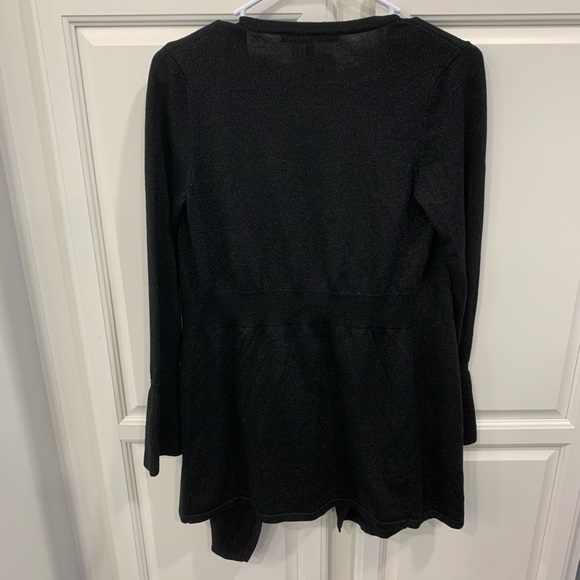 NWT black shimmer cardigan - Picture 4 of 4
